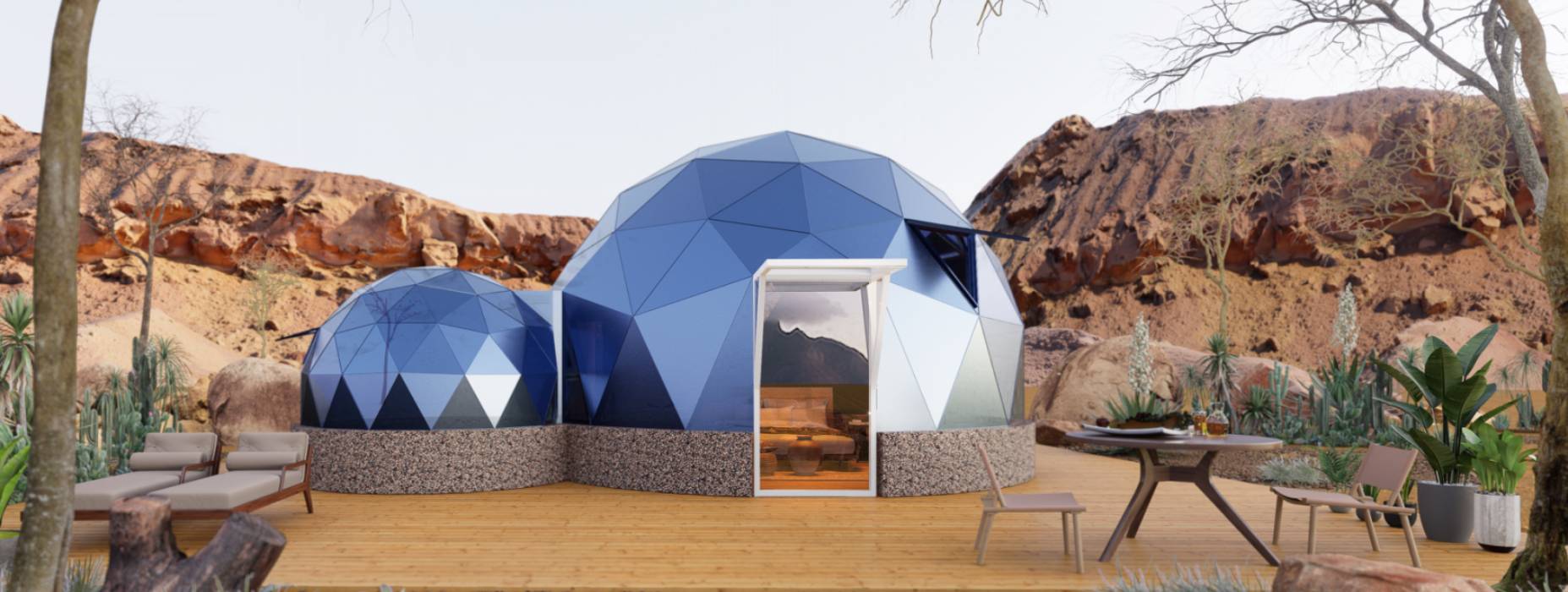 清徐县球形智能光伏玻璃星空房